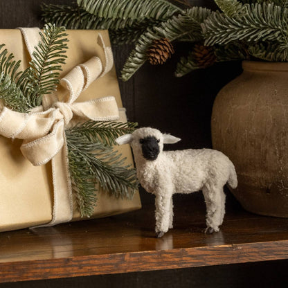 Standing Sheep Figurine