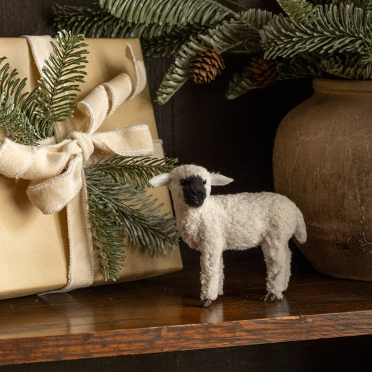 Standing Sheep Figurine