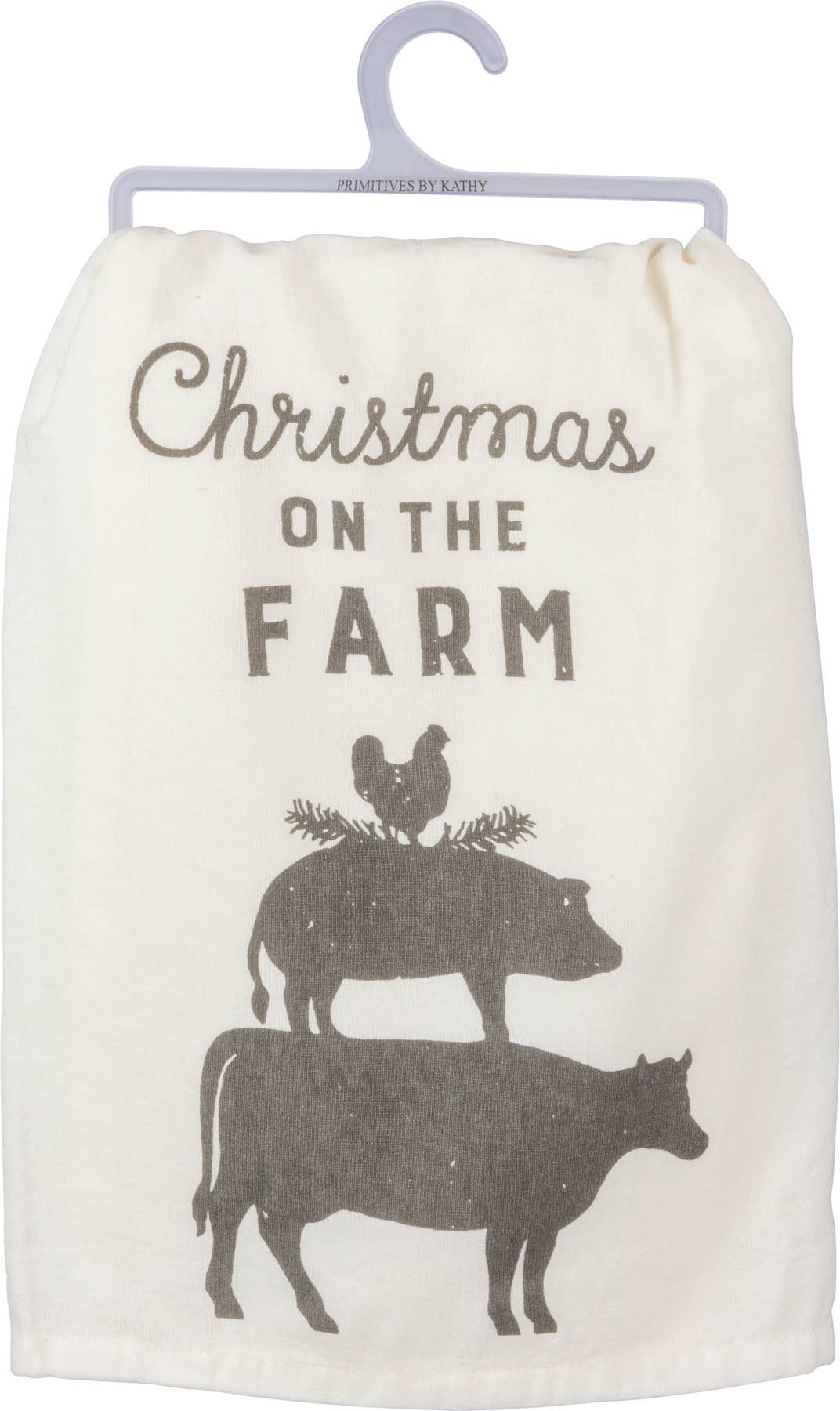 'Christmas On The Farm' Kitchen Towel