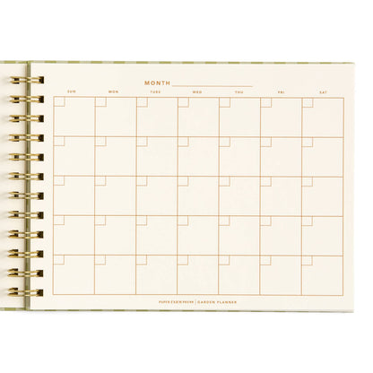 Life On The Homestead Gingham Garden Planner