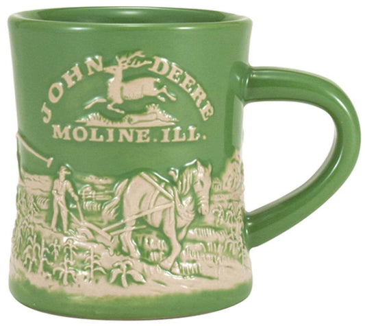 John Deere Horse & Plow Diner Mug