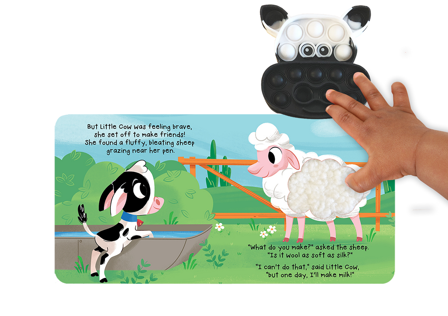 Little Cow Sensory Fidget Book