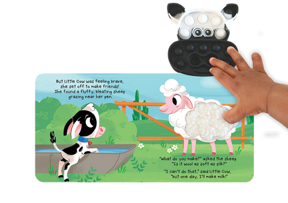 Little Cow Sensory Fidget Book