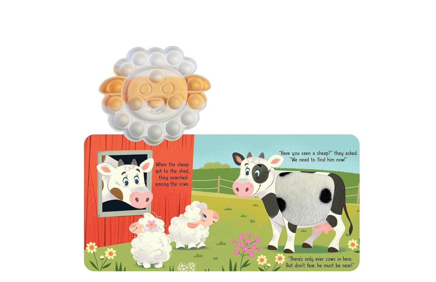 Little Sheep Sensory Fidget Book