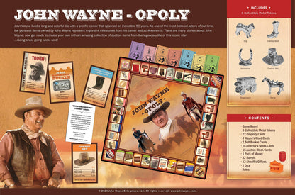 John Wayne-opoly Board Game - American Farm Company