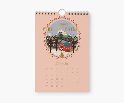 2026 Farm Kitchen Calendar (6x9)