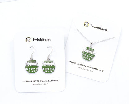 Spring Blossom Sterling Silver Earrings