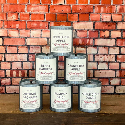 Autumn Orchard Tin Farmhouse Candle