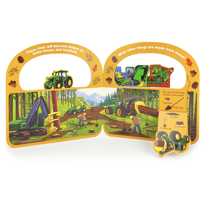 John Deere Kids Machines at Work Board Book