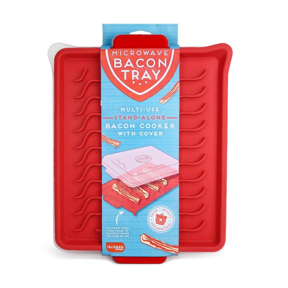 Microwave Bacon Tray w/ Cover