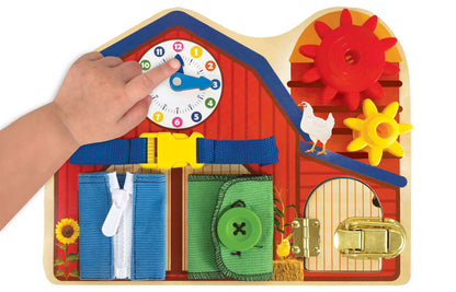 Brilliant Baby Farm Busy Board Book