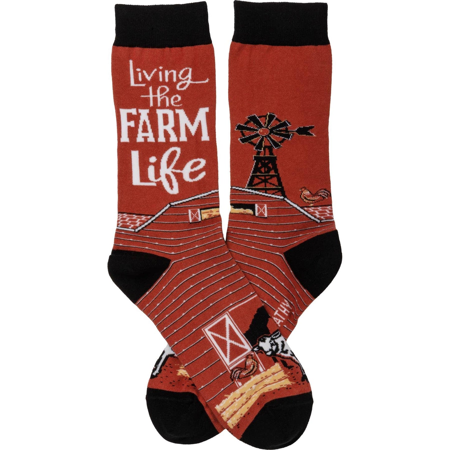 'Living The Farm Life' Socks