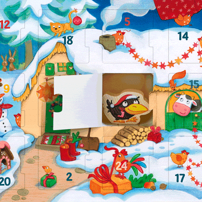 Farmyard Animals Advent Calendar