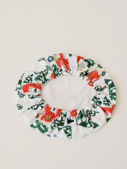 Festive Farm Christmas 10.5" Bowl Cover