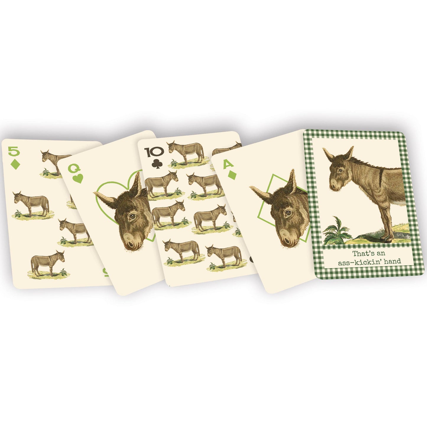 'That's An Ass-Kickin' Hand' Playing Cards