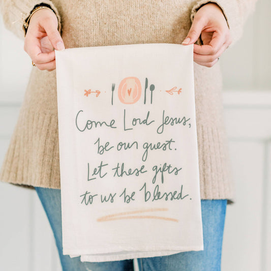 'Come Lord Jesus' Flour Sack Towel
