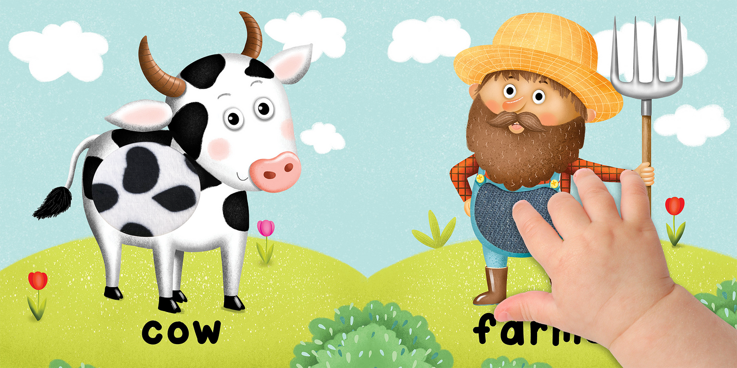 Farm: Touch and Feel Board Book