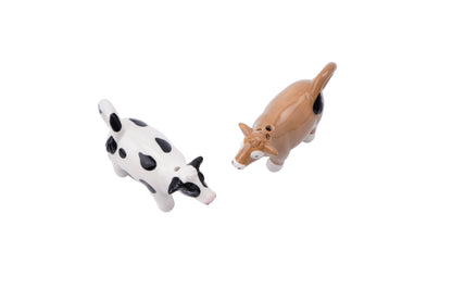 Cow Salt & Pepper Shakers