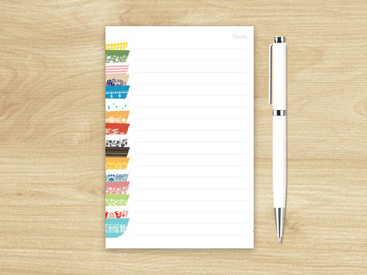 Vintage Bowl Stack Notepad