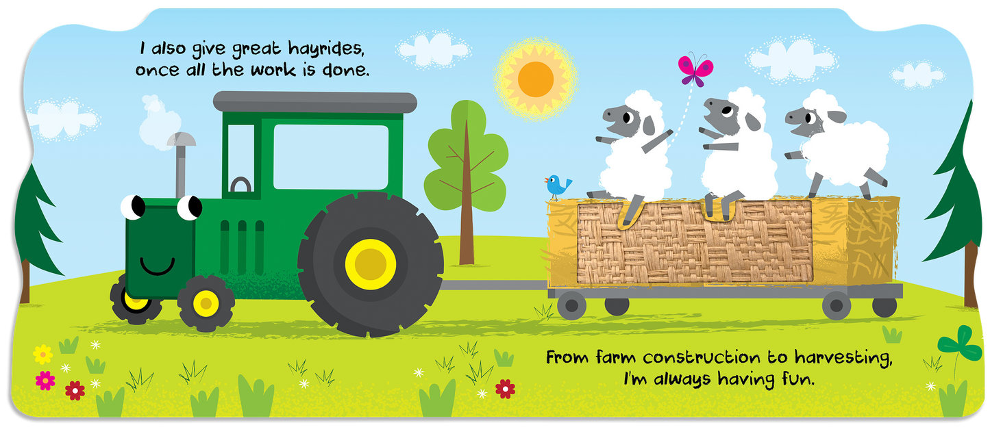 'Busy Tractor' Board Book