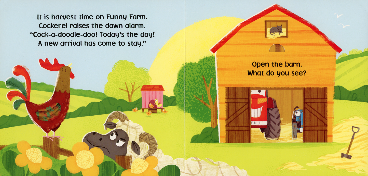 'The Funny Farm: Tractor Tractor' Book - American Farm Company