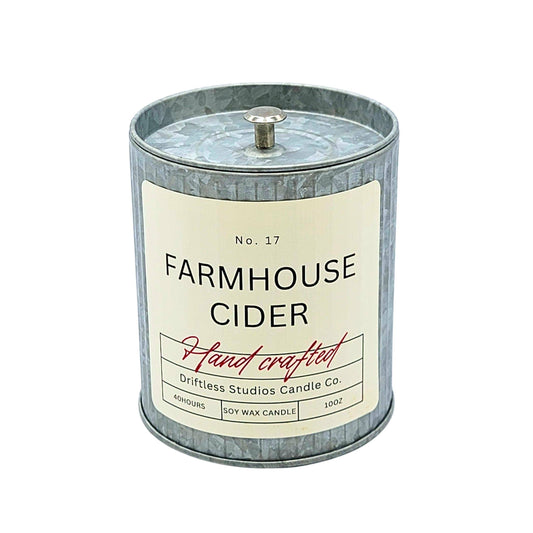 Farmhouse Cider Tin Farmhouse Candle