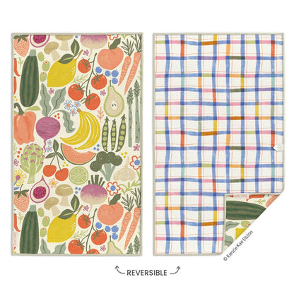 Farm Stand Microfiber Kitchen Towel