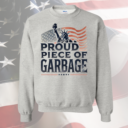 TRUMP 2024 'Proud Piece of Garbage' Crewneck