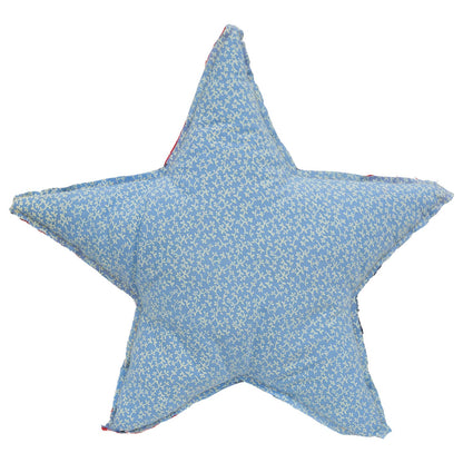 Patchwork Americana Star Pillow