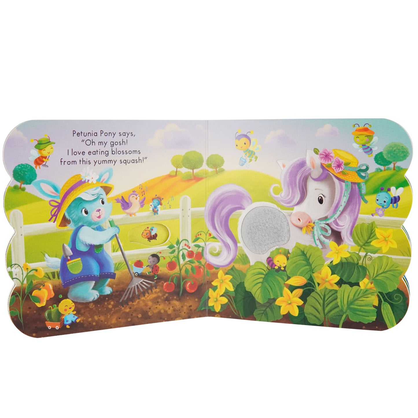 Cuddlebug Lane On the Farm Board Book