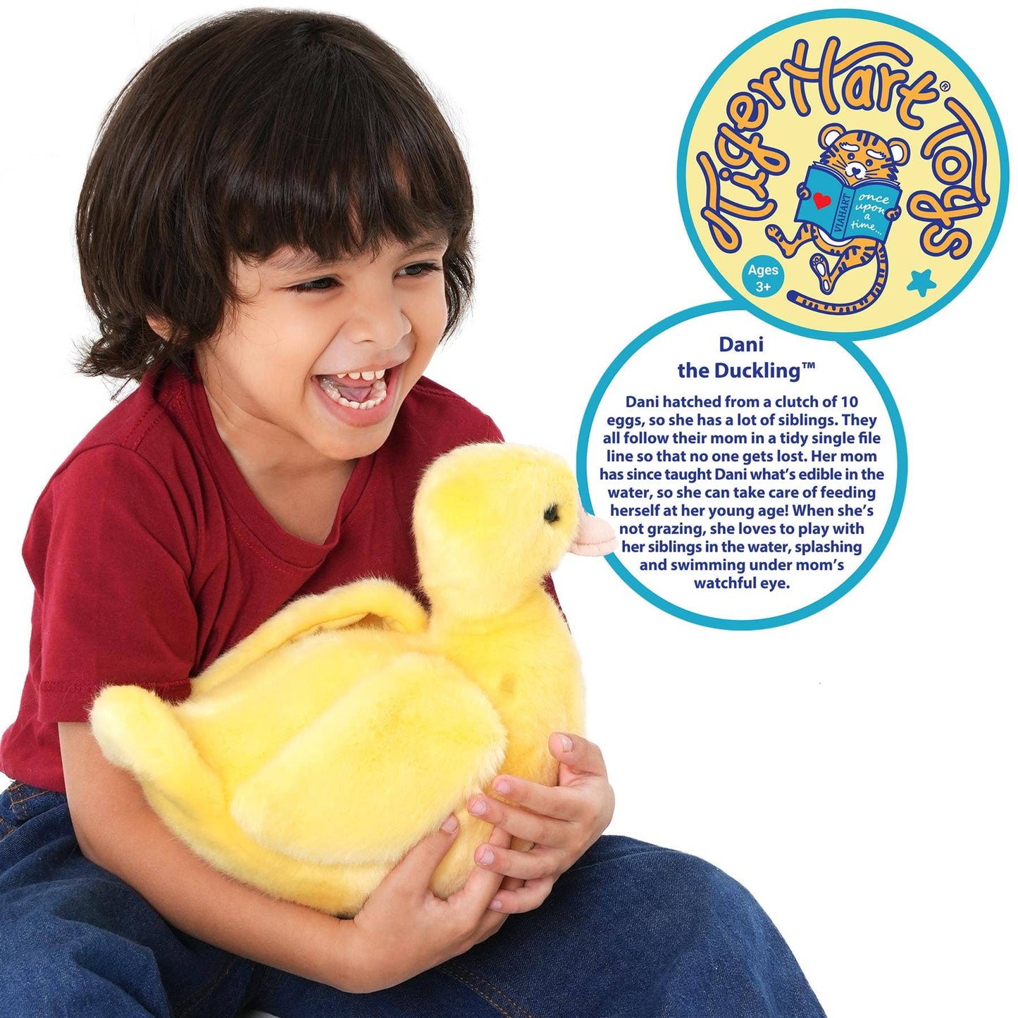 'Dani the Duckling' Stuffed Animal Plush - 11"