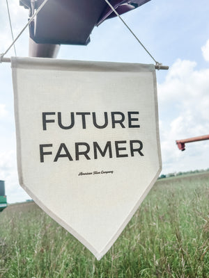 'Future Farmer' Canvas Wall Pennant