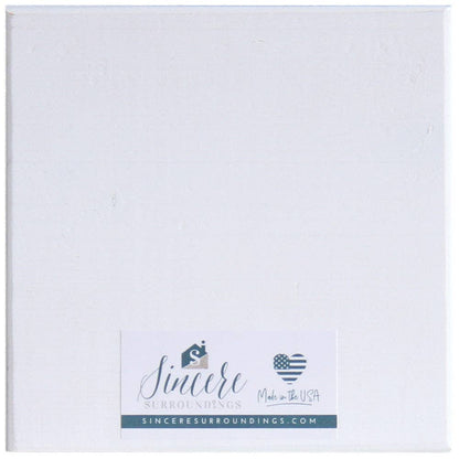 'Making a List' Chicken Square Plaque