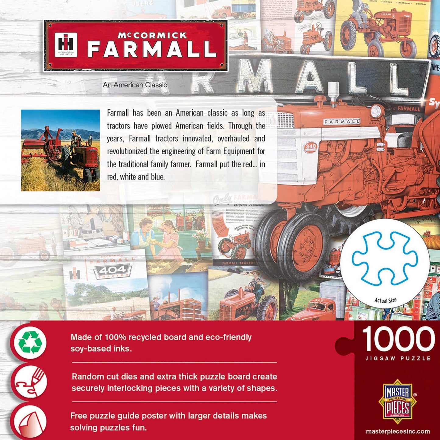 Farmall - An American Classic 1000 Piece Puzzle