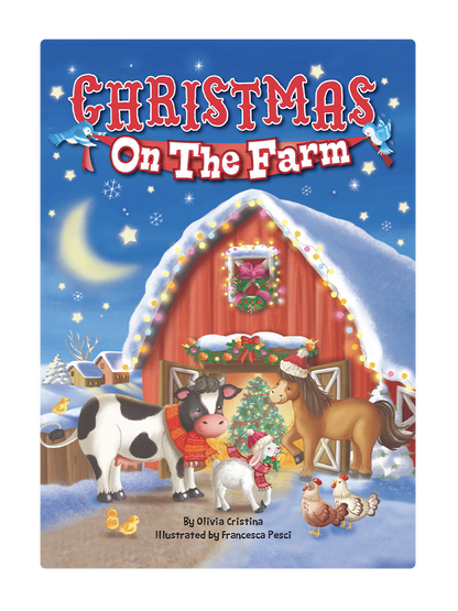 'Christmas On The Farm' Padded Board Book