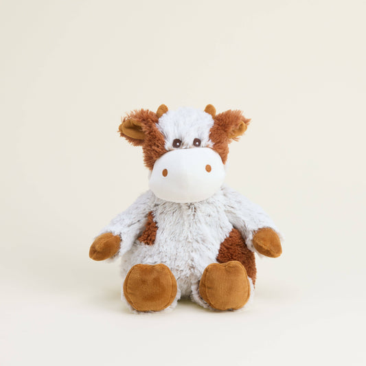 Cinnamon Latte Cow Warmies Plush - 13"