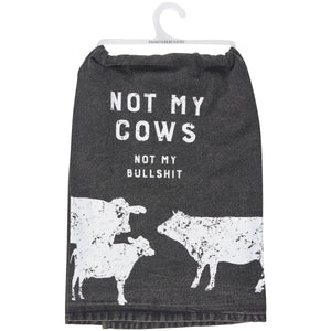 'Not My Cows' Kitchen Towel