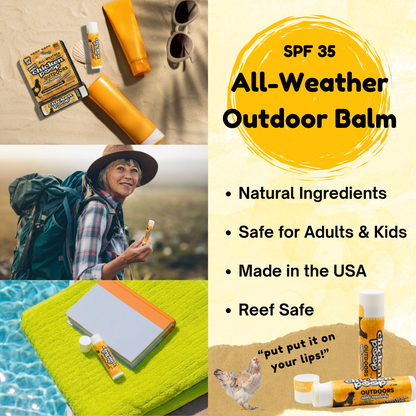 Chicken Poop® SPF 35 SUNSCREEN Lip Balm