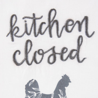 'Kitchen Closed' Kitchen Towel