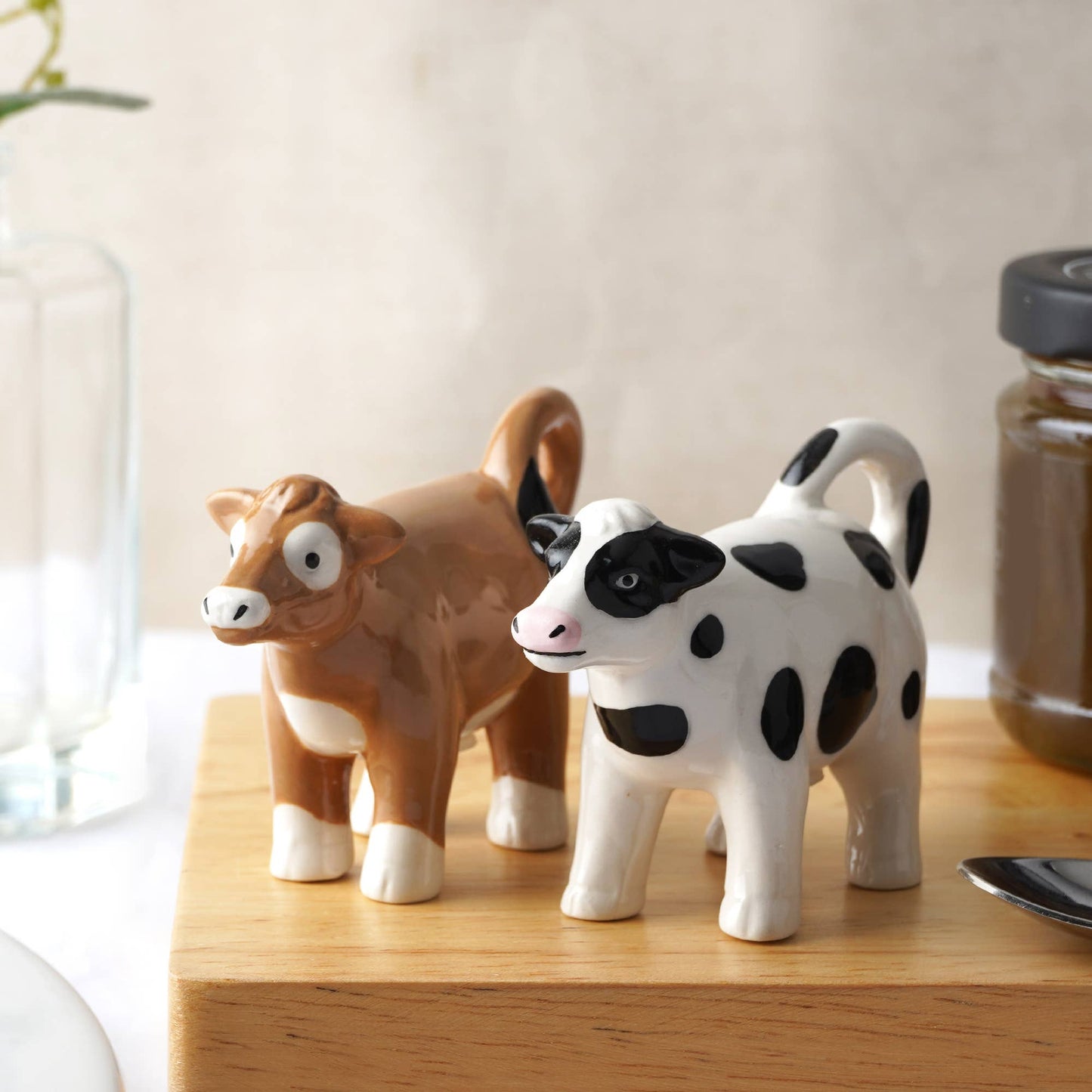 Cow Salt & Pepper Shakers