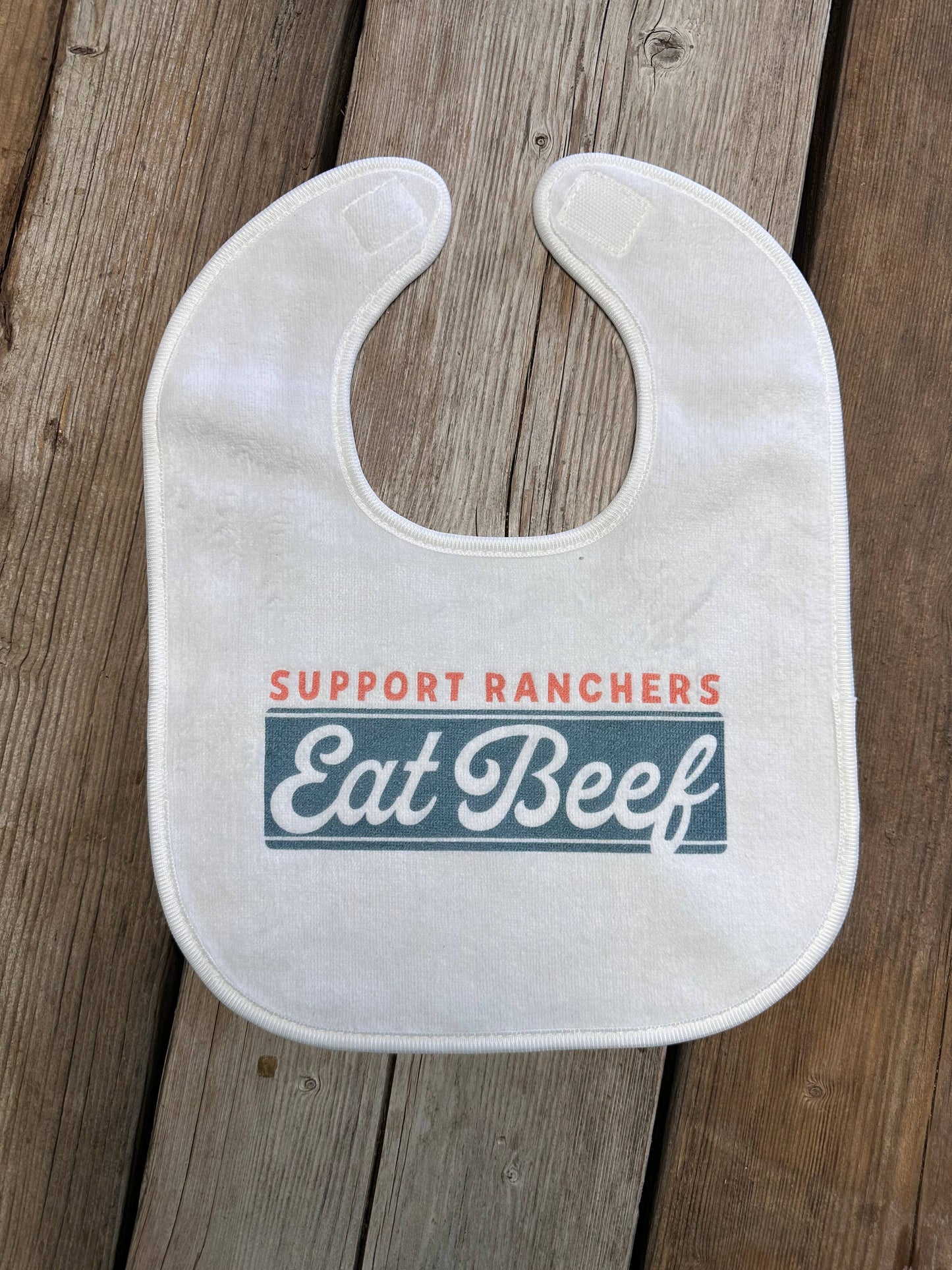 Support Ranchers Eat Beef Bib