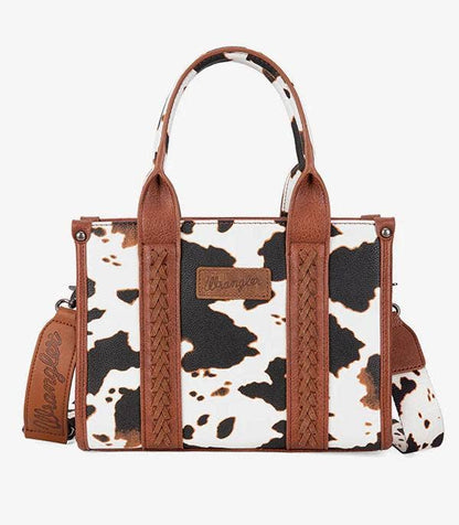 Wrangler Cow Print Tote/Crossbody