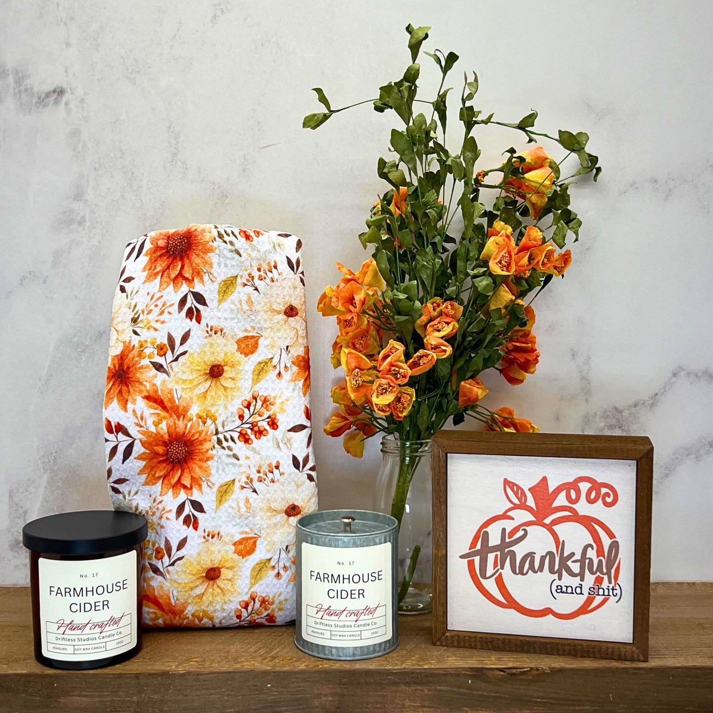 Farmhouse Cider Tin Farmhouse Candle