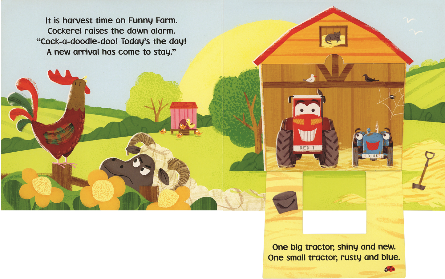 'The Funny Farm: Tractor Tractor' Book - American Farm Company