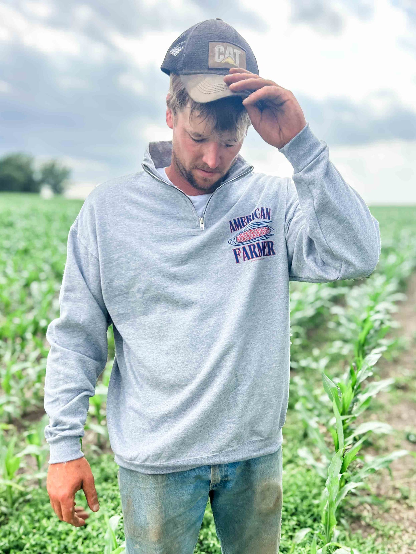 ‘American Farmer’ Corn 1/4 Zip