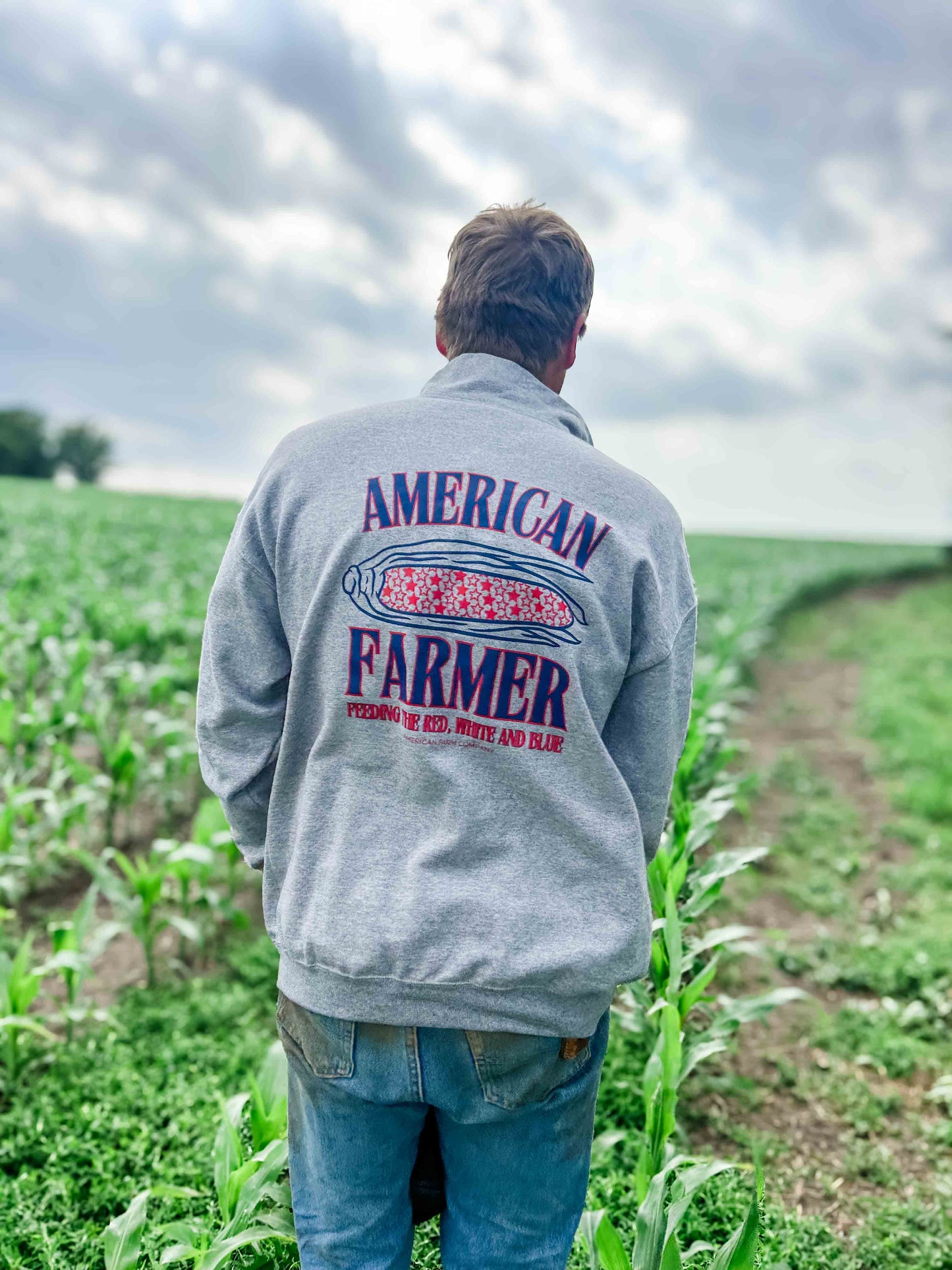 ‘American Farmer’ Corn 1/4 Zip