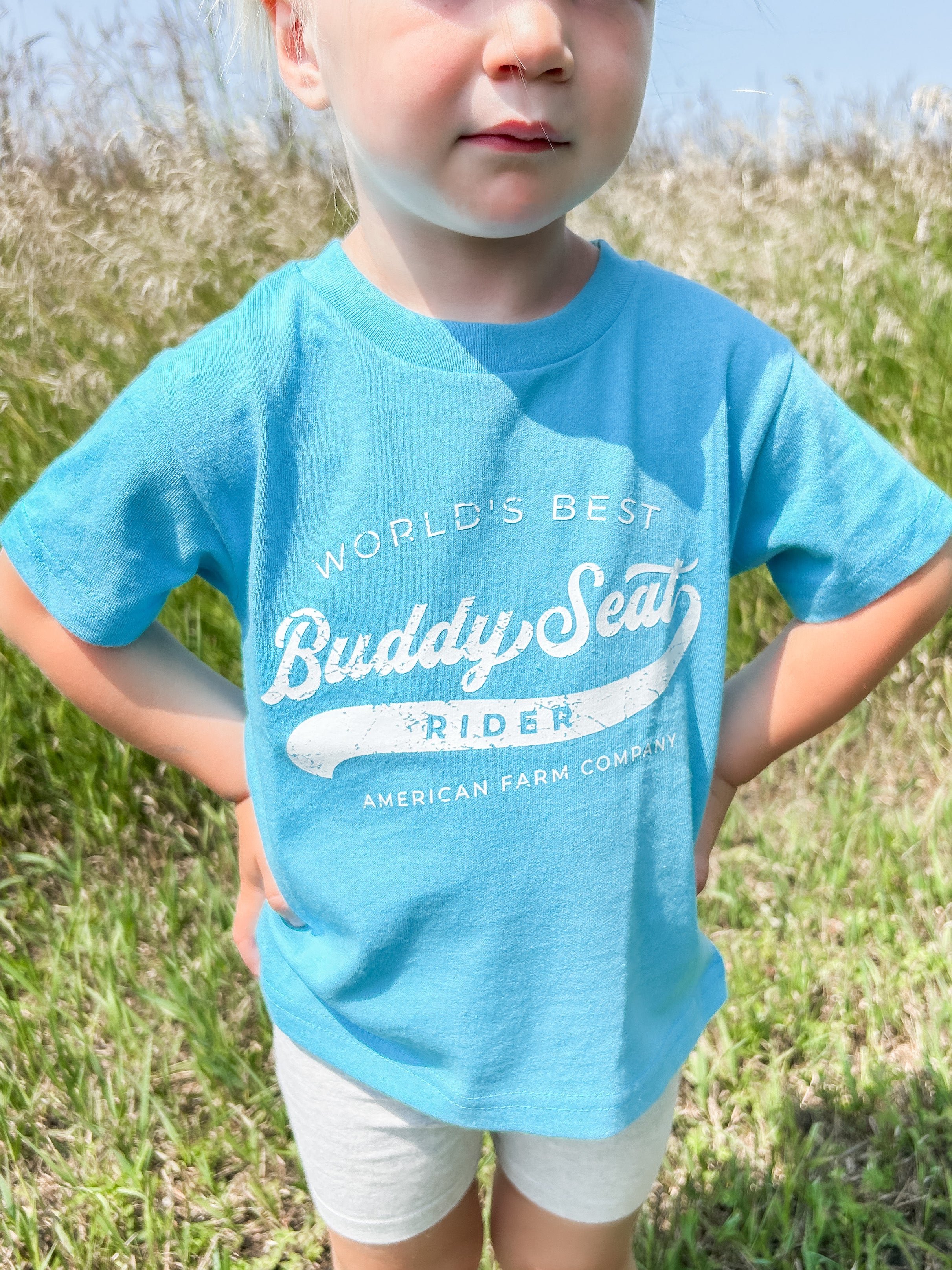Buddy Seat Rider Blue Toddler/Youth Tee