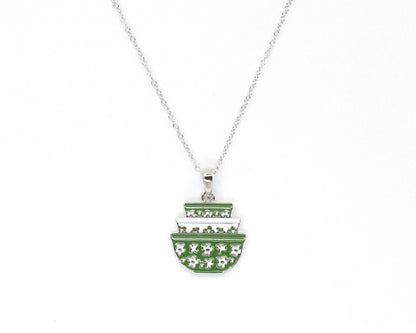 Spring Blossom Sterling Silver Necklace