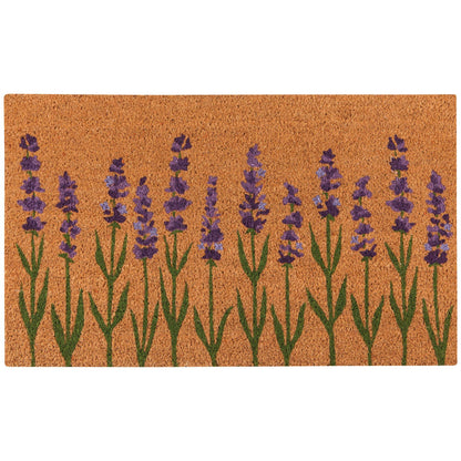 Lavender Flower Doormat