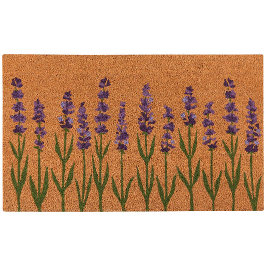 Lavender Flower Doormat